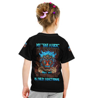 My Give A F Tiki Skull Kid T Shirt - Wonder Print Shop
