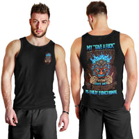 My Give A F Tiki Skull Men Tank Top - Wonder Print Shop