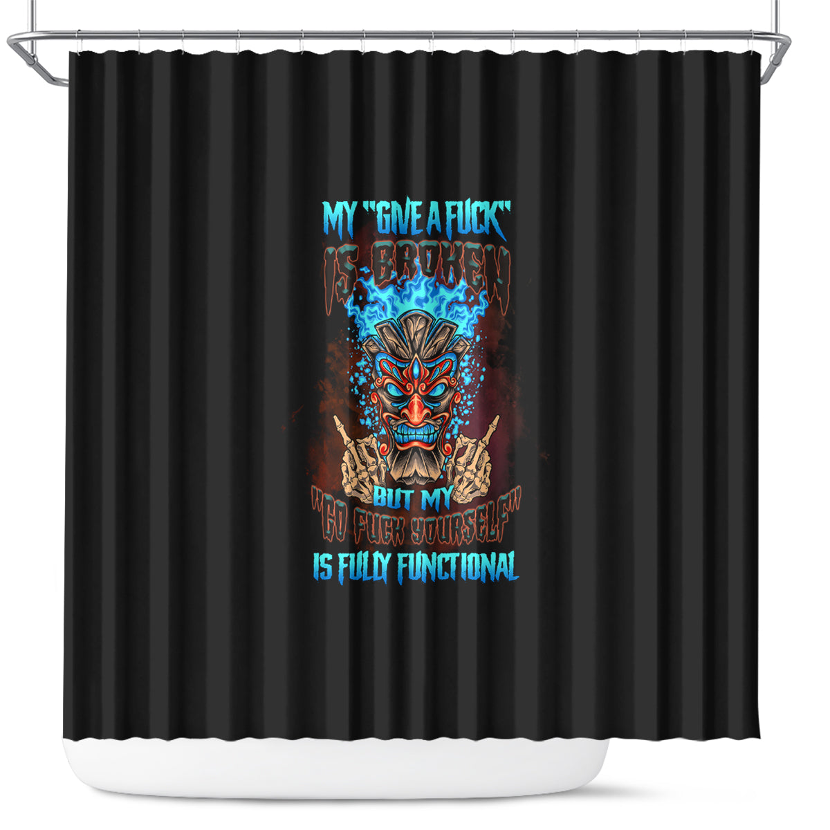 my-give-a-f-tiki-skull-shower-curtain