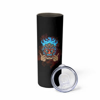 My Give A F Tiki Skull Skinny Tumbler - Wonder Print Shop