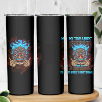 My Give A F Tiki Skull Skinny Tumbler - Wonder Print Shop