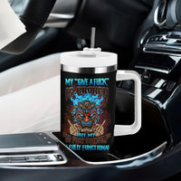 My Give A F Tiki Skull Tumbler With Handle - Wonder Print Shop