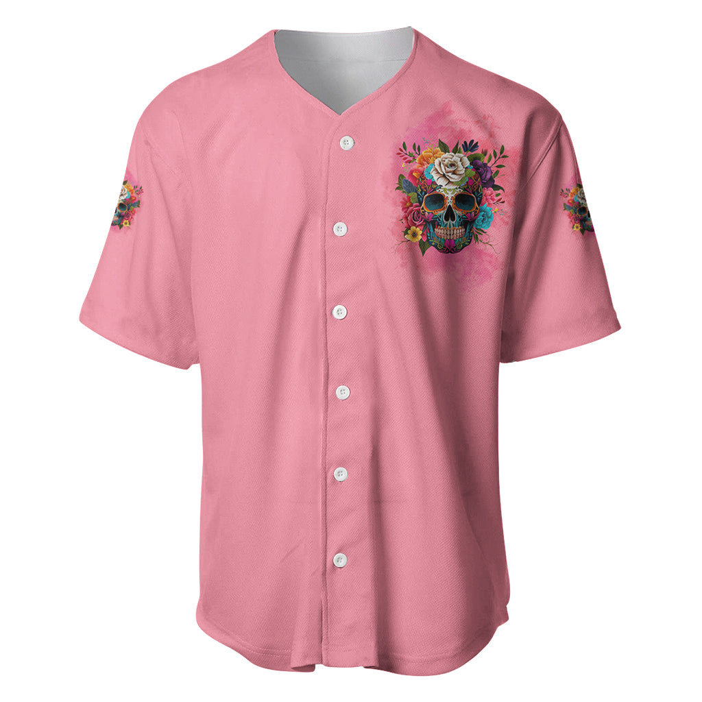 I'm Blunt Because God Rolled Me Baseball Jersey - Wonder Print Shop