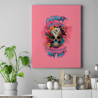 I'm Blunt Because God Rolled Me Canvas Wall Art - Wonder Print Shop