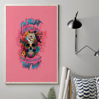 I'm Blunt Because God Rolled Me Canvas Wall Art - Wonder Print Shop
