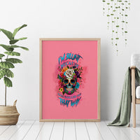 I'm Blunt Because God Rolled Me Canvas Wall Art - Wonder Print Shop
