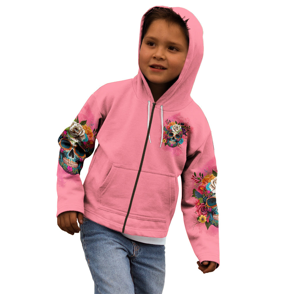 I'm Blunt Because God Rolled Me Kid Hoodie - Wonder Print Shop