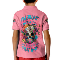 I'm Blunt Because God Rolled Me Kid Polo Shirt - Wonder Print Shop