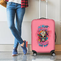 I'm Blunt Because God Rolled Me Luggage Cover - Wonder Print Shop