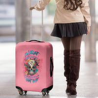 I'm Blunt Because God Rolled Me Luggage Cover - Wonder Print Shop