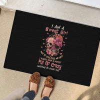 I'm Blunt Because God Rolled Me Rubber Doormat - Wonder Print Shop