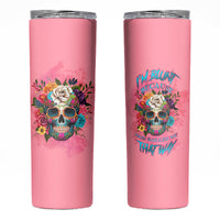 I'm Blunt Because God Rolled Me Skinny Tumbler - Wonder Print Shop