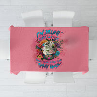 I'm Blunt Because God Rolled Me Tablecloth - Wonder Print Shop