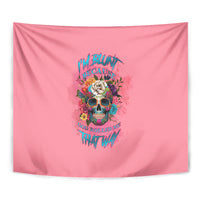 I'm Blunt Because God Rolled Me Tapestry - Wonder Print Shop