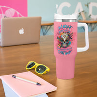 I'm Blunt Because God Rolled Me Tumbler With Handle - Wonder Print Shop