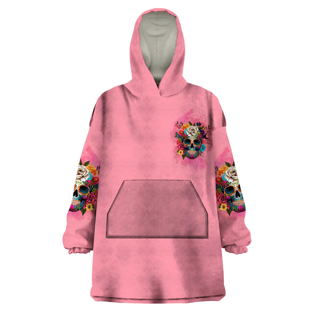 I'm Blunt Because God Rolled Me Wearable Blanket Hoodie - Wonder Print Shop