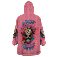 I'm Blunt Because God Rolled Me Wearable Blanket Hoodie - Wonder Print Shop