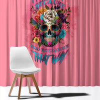 I'm Blunt Because God Rolled Me Window Curtain - Wonder Print Shop