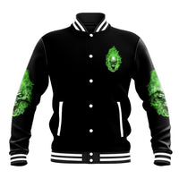 When I Was Born Skull Baseball Jacket - Wonder Print Shop