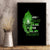 When I Was Born Skull Canvas Wall Art - Wonder Print Shop