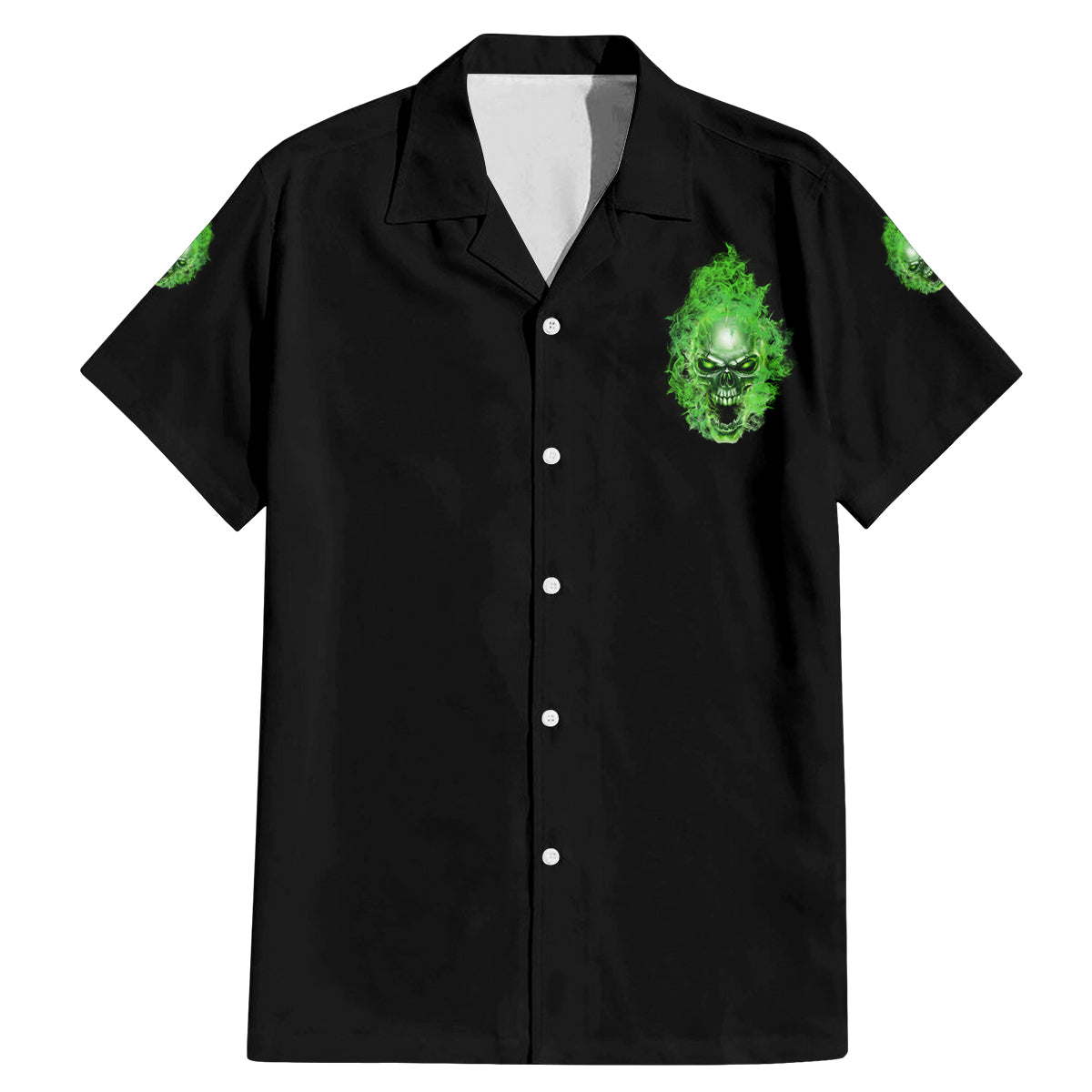 When I Was Born Skull Family Matching Mermaid Dress and Hawaiian Shirt - Wonder Print Shop