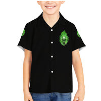 When I Was Born Skull Family Matching Mermaid Dress and Hawaiian Shirt - Wonder Print Shop