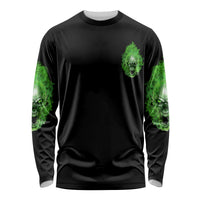 When I Was Born Skull Long Sleeve Shirt - Wonder Print Shop