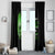 When I Was Born Skull Window Curtain - Wonder Print Shop