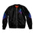 The Good Girl In Me Got Tired Skull Witch Halloween Bomber Jacket - Wonder Print Shop