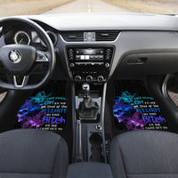 The Good Girl In Me Got Tired Skull Witch Halloween Car Mats - Wonder Print Shop