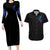 The Good Girl In Me Got Tired Skull Witch Halloween Couples Matching Long Sleeve Bodycon Dress and Hawaiian Shirt - Wonder Print Shop