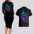 The Good Girl In Me Got Tired Skull Witch Halloween Couples Matching Long Sleeve Bodycon Dress and Hawaiian Shirt - Wonder Print Shop