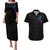 The Good Girl In Me Got Tired Skull Witch Halloween Couples Matching Puletasi Dress and Hawaiian Shirt - Wonder Print Shop