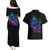 The Good Girl In Me Got Tired Skull Witch Halloween Couples Matching Puletasi Dress and Hawaiian Shirt - Wonder Print Shop