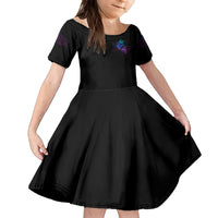 The Good Girl In Me Got Tired Skull Witch Halloween Family Matching Long Sleeve Bodycon Dress and Hawaiian Shirt - Wonder Print Shop
