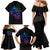 The Good Girl In Me Got Tired Skull Witch Halloween Family Matching Mermaid Dress and Hawaiian Shirt - Wonder Print Shop