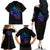 The Good Girl In Me Got Tired Skull Witch Halloween Family Matching Off Shoulder Long Sleeve Dress and Hawaiian Shirt - Wonder Print Shop