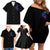 The Good Girl In Me Got Tired Skull Witch Halloween Family Matching Off Shoulder Short Dress and Hawaiian Shirt - Wonder Print Shop