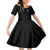 The Good Girl In Me Got Tired Skull Witch Halloween Family Matching Puletasi Dress and Hawaiian Shirt - Wonder Print Shop