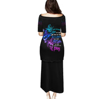 The Good Girl In Me Got Tired Skull Witch Halloween Family Matching Puletasi Dress and Hawaiian Shirt - Wonder Print Shop