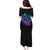 The Good Girl In Me Got Tired Skull Witch Halloween Family Matching Puletasi Dress and Hawaiian Shirt - Wonder Print Shop