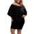 The Good Girl In Me Got Tired Skull Witch Halloween Off Shoulder Short Dress - Wonder Print Shop