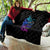 The Good Girl In Me Got Tired Skull Witch Halloween Quilt - Wonder Print Shop