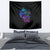 The Good Girl In Me Got Tired Skull Witch Halloween Tapestry - Wonder Print Shop