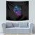 The Good Girl In Me Got Tired Skull Witch Halloween Tapestry - Wonder Print Shop