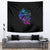 The Good Girl In Me Got Tired Skull Witch Halloween Tapestry - Wonder Print Shop