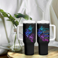 The Good Girl In Me Got Tired Skull Witch Halloween Tumbler With Handle - Wonder Print Shop