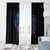 The Good Girl In Me Got Tired Skull Witch Halloween Window Curtain - Wonder Print Shop