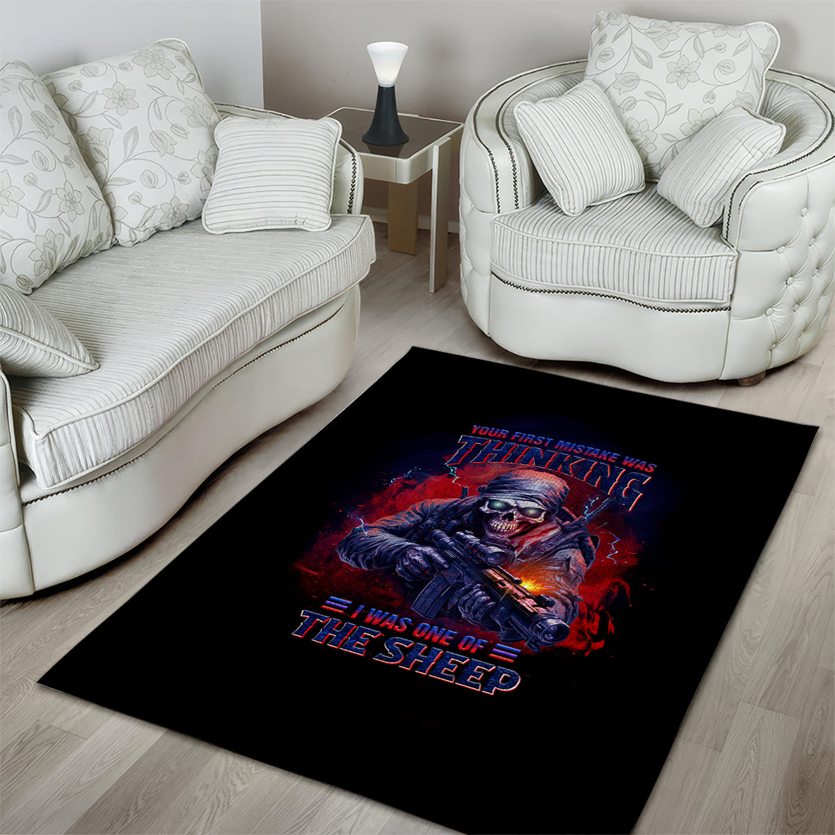 Your First Mistake Was Thinking Area Rug - Wonder Print Shop