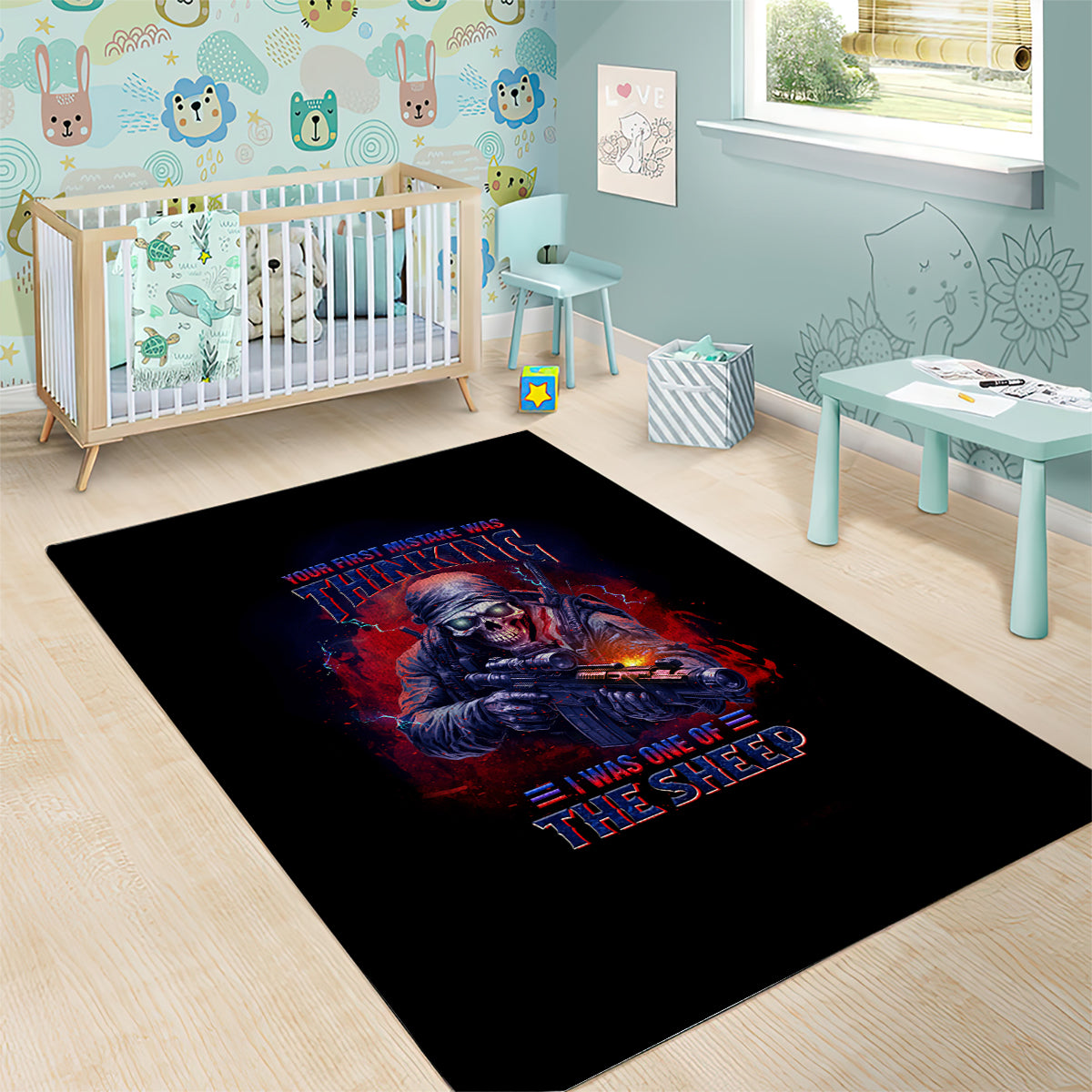Your First Mistake Was Thinking Area Rug - Wonder Print Shop